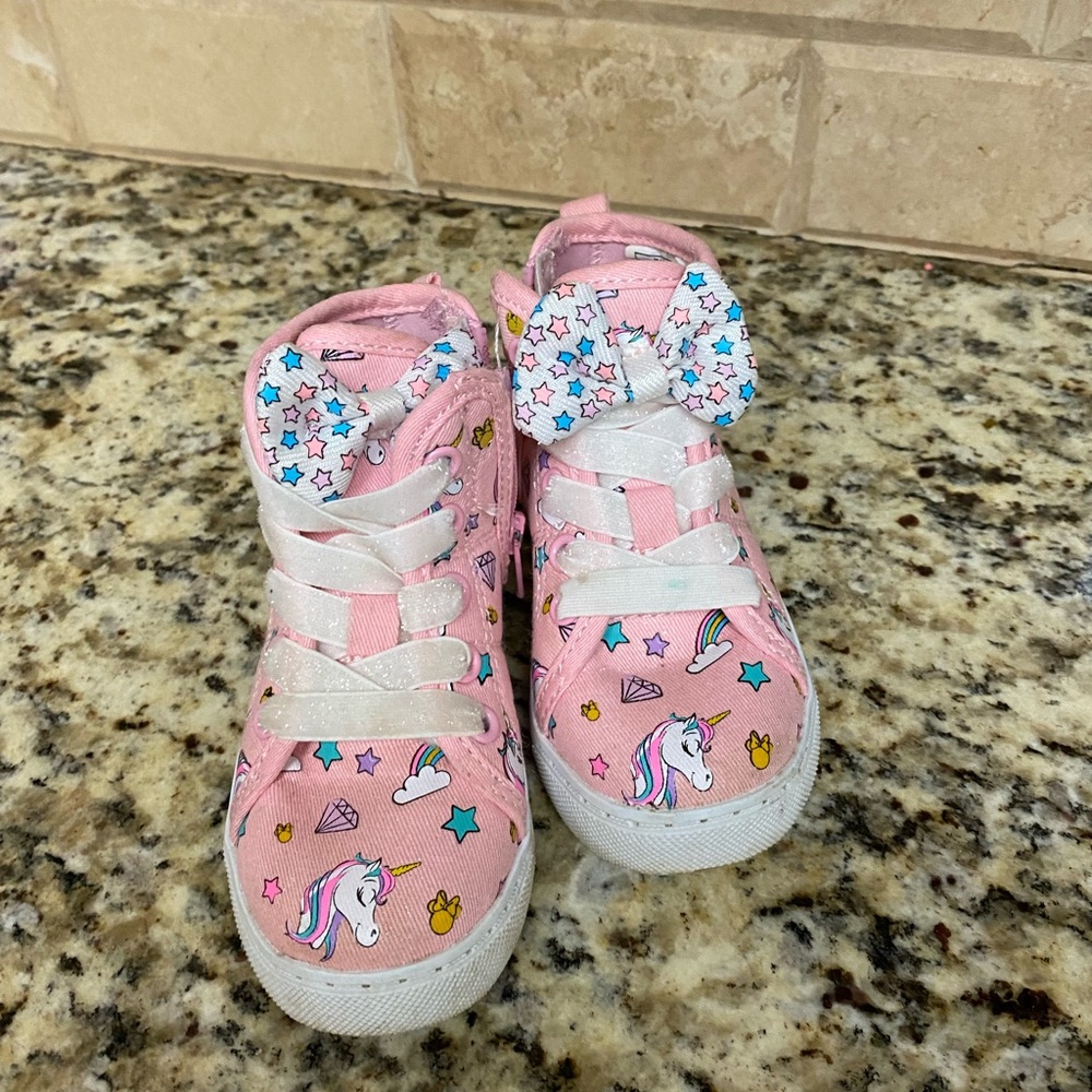 Toddlers Minnie unicorn sneakers